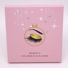 Load image into Gallery viewer, Magnetic Eyelashes Eyeliner Set | Long Lasting Waterproof Eye Lashes Extensions, Reusable
