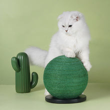 Load image into Gallery viewer, Cat Scratching Ball Board Toy Cactus Shape Scratch Sisal Post