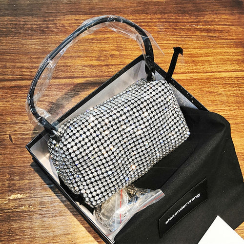 rhinestone purse bling diamond handbag
