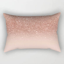 Load image into Gallery viewer, Rose Gold Pink Cushion Cover Square Pillowcase Home Decoration(30cm * 50cm)