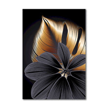 Load image into Gallery viewer, Digital Paint Golden Leaf Painting, Multiple Designs!