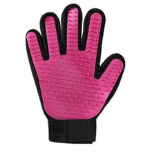 Load image into Gallery viewer, Pet Hair Removal Gloves w Brush-Comb Attached