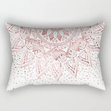 Load image into Gallery viewer, Rose Gold Pink Cushion Cover Square Pillowcase Home Decoration(30cm * 50cm)