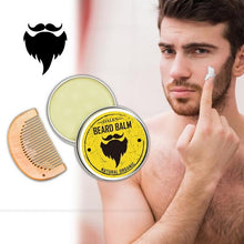 Load image into Gallery viewer, daise®  4 Pcs Beard Oil and Balm/Beard Brush Beard Comb Kit for Men Grooming Styling &amp; Shaping Smoothing Gentlemen Beard Care