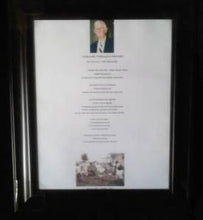 Load image into Gallery viewer, Custom Poetry Gift black frame 2