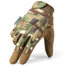 Load image into Gallery viewer, Multicam Tactical Glove Camo Army Military Combat Airsoft Bicycle Outdoor Hiking Shooting Paintball Hunting Full Finger Gloves