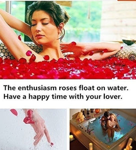 Heart Scented Bath Body Petal Rose Flower Soap Wedding invitations heart shape Decoration Gift
