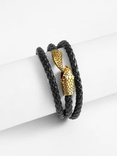 Load image into Gallery viewer, Men Snake Shaped Layered Bracelet