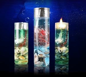Aromatherapy Smokeless Ocean Shells Jelly Aromatherapy Essential Oil Wedding Romantic Candles
