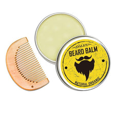 Load image into Gallery viewer, daise®  4 Pcs Beard Oil and Balm/Beard Brush Beard Comb Kit for Men Grooming Styling &amp; Shaping Smoothing Gentlemen Beard Care