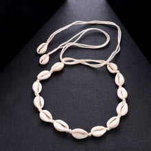 Load image into Gallery viewer, Bohemian Sea shell Choker Necklace For Women, Collar Conchas Cowrie Shell