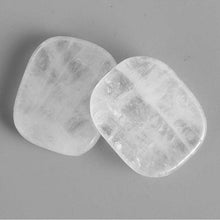 Load image into Gallery viewer, Rock Quartz palm stone gemstone natural Healing Reiki Crystal craft miniature vintage home decor