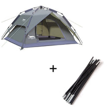 Load image into Gallery viewer, Automatic Tent 3-4 Person Camping Tent, Easy Instant Setup Portable for Sun Shelter, Travelling, Hiking