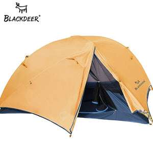 2 Person Upgraded Ultralight Tent, 20D Nylon Silicone Coated Fabric Waterproof, Tents outdoor Camping 1.47 kg