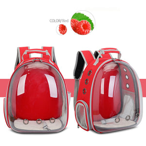 Cat bag, SPACE BUBBLE STYLE Breathable, Portable Pet Carrier & Travel Backpack!