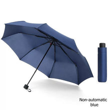 Load image into Gallery viewer, Automatic Reverse Umbrella, Led Luminous Windproof 3 Folding Business Strong Umbrella