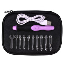 Load image into Gallery viewer, LED Light Up Knitting Needle, Crochet Hook Light With Bag Knitting Tool Kit