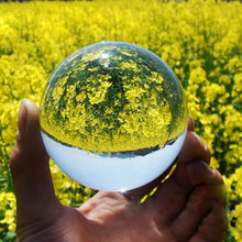 Load image into Gallery viewer, Crystal Ball Large Transparent Glass Ball