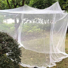 Load image into Gallery viewer, Camping Mosquito Net Indoor Outdoor Insect Tent, Travel Insect Repellent, 4 Corner Post Canopy Curtain