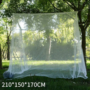 Camping Mosquito Net Indoor Outdoor Insect Tent, Travel Insect Repellent, 4 Corner Post Canopy Curtain