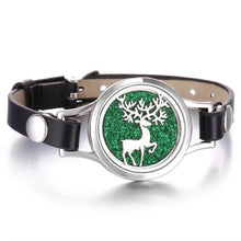 Load image into Gallery viewer, Tree of Life aromatherapy bracelet, Essential Oil Diffuser Bracelet, Perfume Locket Leather Bracelets