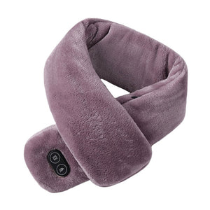 HOT NEW! Winter Scarf USB Heating Scarf Vibration Massage Plush Collar, Men's/Women's