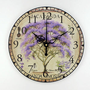 designer wall clock with rain drops, modern home decoration