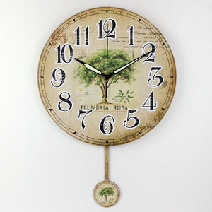 designer wall clock with rain drops, modern home decoration