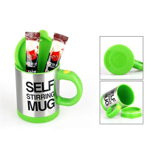 Self Stirring Mug, Smart Stainless Steel, 400ml Mugs Automatic