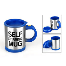 Load image into Gallery viewer, Self Stirring Mug, Smart Stainless Steel, 400ml Mugs Automatic