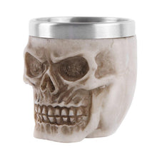 Load image into Gallery viewer, skull coffee mug